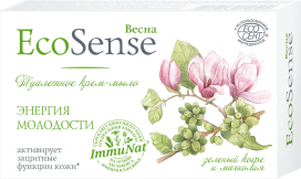 Твердое-мыло-Весна-ECOSENSE-зеленый-кофе-и-магнолия